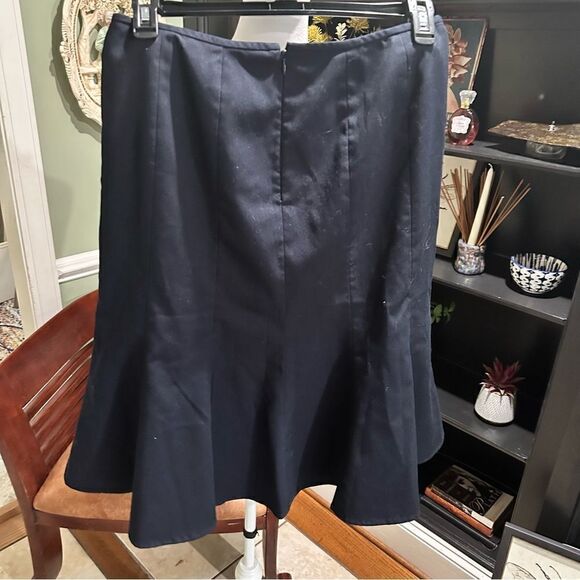 Kasper Blue A-line Skirt Size 12 - Picture 2 of 8